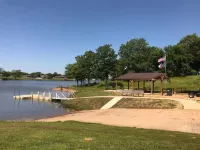 Spacious tiny home in community on Lake Fork w/ shared private boat ramp!