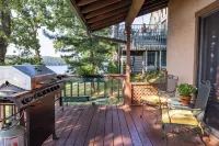 Waterfront lake house with your own private dock and amazing views.