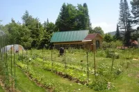 GLAMP SUZANNE: CANVAS CABIN ON PRETTY ADIRONDACK FARM OFFERS PRIVACY AND VIEWS