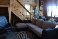 Mountain  side cabin views of sunsets every day  nearest neighbor is a mile away