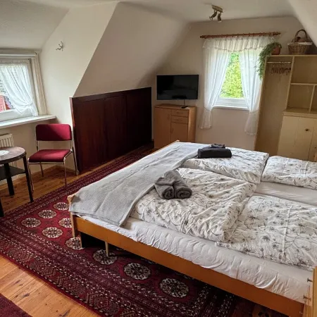 Reetgedecktes Ferienhaus am Strandweg