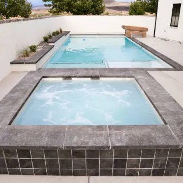 Black Ridge Villa near Sand Hollow & Zions. Sleeps 32. Private pool & hot tub.