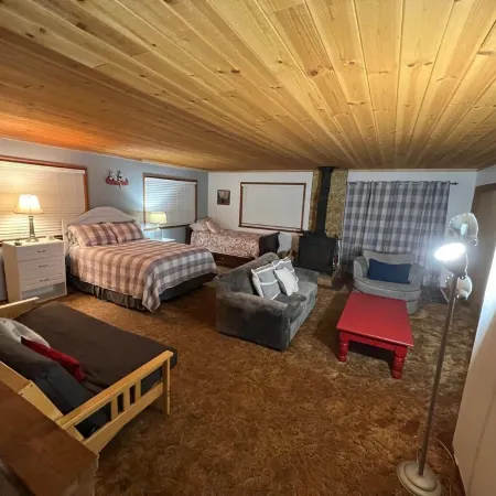 Little Red Cabin in Arnold California
