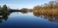 Waterfront Waterport Cottage<br>Fishing at the Dam