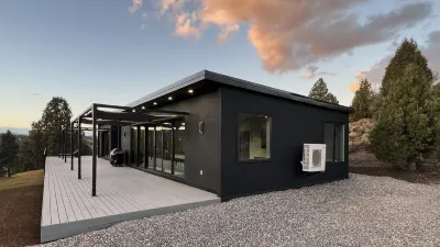 Custom container home located near Bryce Canyon, Zion, and Brian Head Resort.