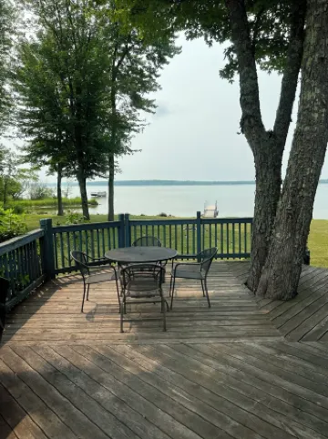 See the best of Michigan's Upper Peninsula in this Family Ready Lake-side Cabin