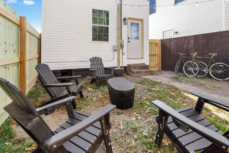 Uptown Haven: Stylish Stay Near Downtown with Bikes and Firepit near Downtown