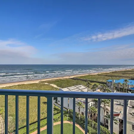 Aquarius 7th Floor Spectacular Beachfront View From Both Balconies, Pool & Spa!