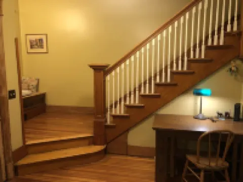 Restored 1906 3-Bedroom Townhouse Overlooking the Mississippi River Unit #1.