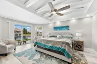 New! Pool Home on Canal with Private Dock + Sunsets