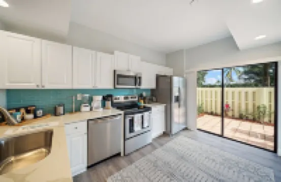 Newly Redone and  furnished 2/2 condo that is walking distance to the beach