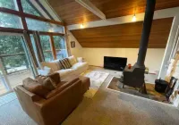Private 2Br Creekside Chalet w/ Wood Stove!