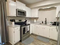 Modern Townhome w/ Balcony • Walk to FUSE Stadium