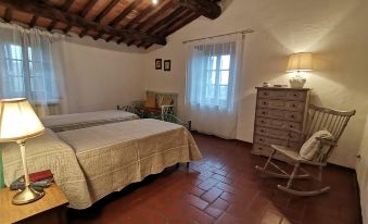 Farmhouse in Tuscany with Olive Grove Views