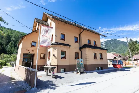 Berghi Hotel and Apartments Отели в г. Jesenice