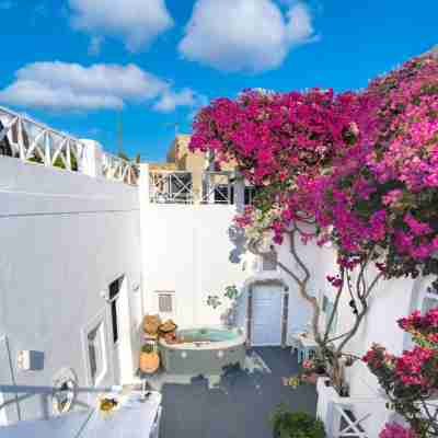 聖托裡尼天堂洞穴旅館 Hotel Exterior