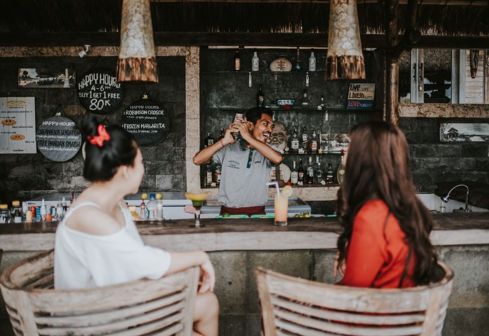 드림 비치 헛 수영장