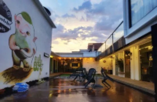 Beds in Garden Hostel Sdn Bhd