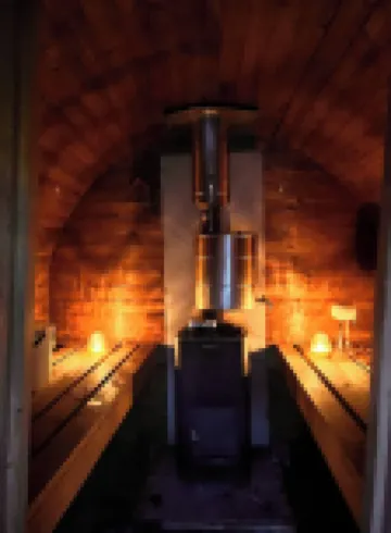 芬蘭哈梅恩林納的冬季仙境小屋