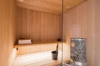 Scandinavian Design Townhouse with Private Sauna - 레지던스
