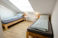 Modern and bright vacation apartment with Hutewald view