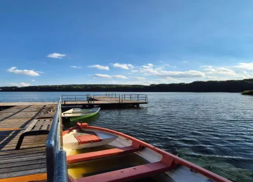 Attractive Holiday Home at Lubusz Near Lake