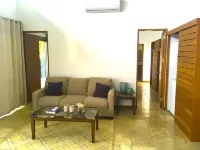 Ocean View from bedroom in this brand new modern home.  Centrally located.