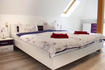 Dream vacation apartment with fenced garden, wonderful view and lots of space