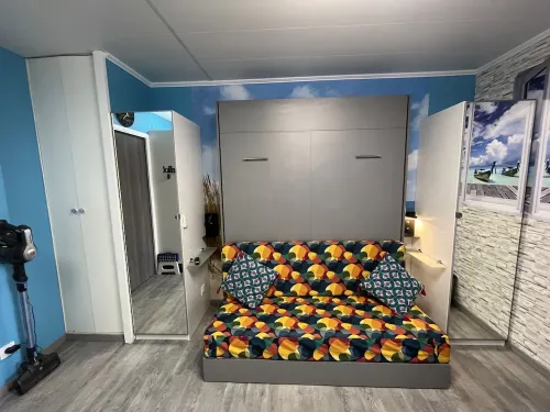 Studio Gruissan plage wifi piscine, clim, parking, équipée 4 pers, RDC, terrasse sud