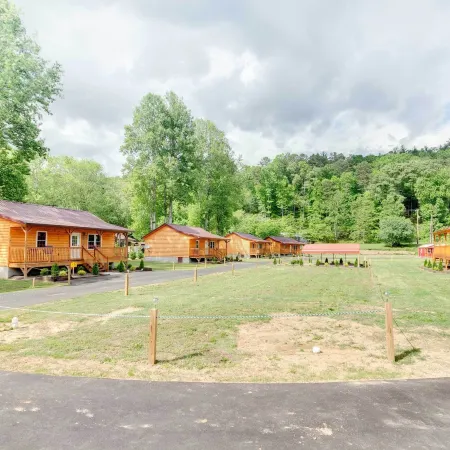 Fire Pit: Cozy Bryson City Cabin on Tuck River