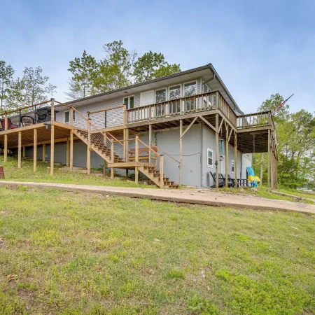 Serene Lakefront Mountain Home Getaway w/ Atrium!