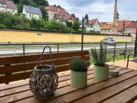 Modern furn.  Apartment "Wanderfalke", central & quiet, Säch. Switzerland, 55sqm, terrace