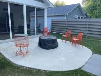 Charming 3-Bedroom House in Michigan City is Handicapp Friendly with a Ramp.
