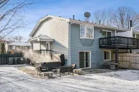 Champions' NSC Retreat HotTub Grill FirePit Fenced 블레인 호텔