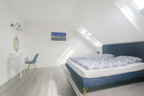 Moderne Maisonette Ferienwohnung in Royalem Stil