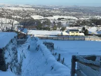 Stunning views. Countryside walks or cycle trails. Nearby pubs and music venues