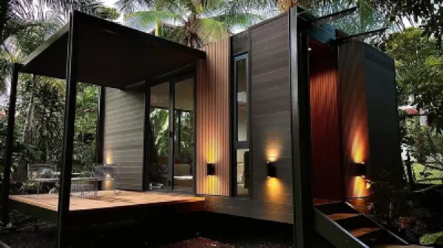 Cozy 1-bedroom tinny House in quiet peaceful place surrounded by nature 鄰近馬科斯格拉伯特奧爾布魯克國際機場的酒店