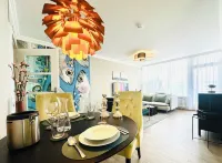 New pet-free non-smoking apartment 300 m from the beach