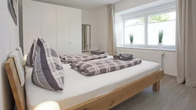 Family-friendly apartment with garden and sauna, 500 m from the beach Hotels near Insel-Camping-Borkum