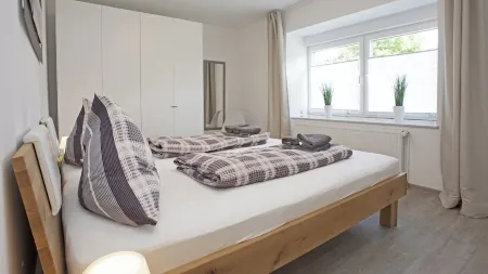 Family-friendly apartment with garden and sauna, 500 m from the beach Отели рядом с достопримечательностью «Боркум»