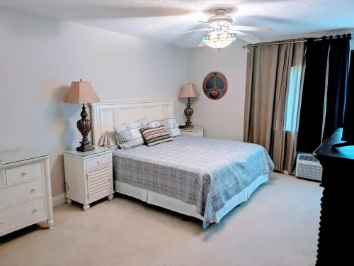 Innisbrook Resort condo overlooking  1st green on the Copperhead golf course