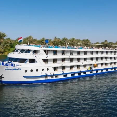Nile Cruise Majesty Every Monday from Aswan 3 Nights and Every Thursday from Luxor 4 Nights
