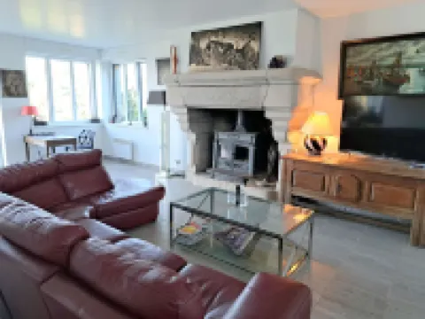 Villa in Brittany with Panoramic Sea Views
