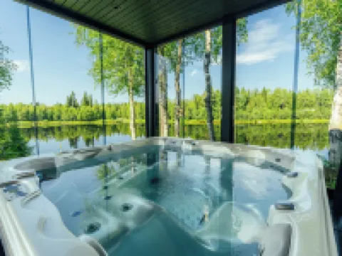 Exclusive Villa Wikkelä Ranua with Sauna & Jacuzzi Hotels in Ranua