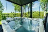 Exclusive Villa Wikkelä Ranua with Sauna & Jacuzzi