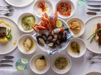 Rixos Water World Aktau - breakfast