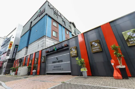 大邱金湖區甜蜜飯店 漢江公園附近的飯店