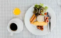 The Zeit River Kwai - servizio colazione