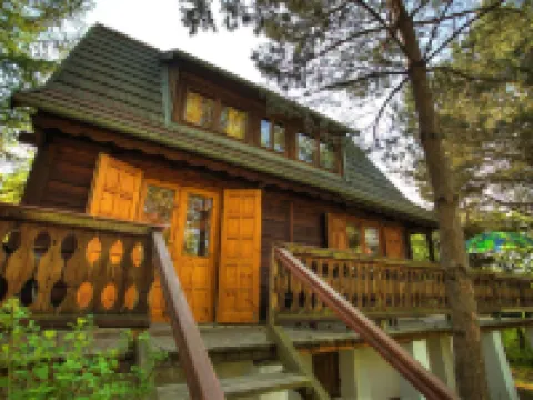 Log House by Lake Tajty, Masurian Lakes Trail Hotels in Gizycko County