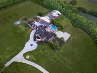 Private Mansion Retreat Basketball Court and More Hotels in Galveston County